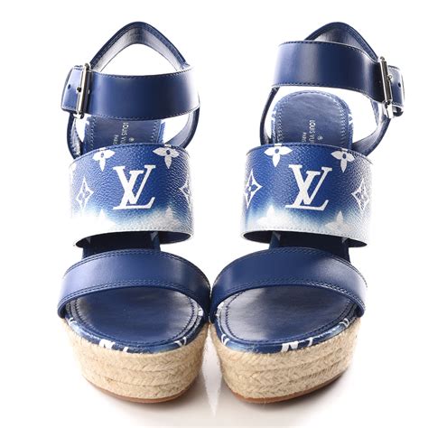 louis vuitton starboard wedge sandal|Starboard Wedge Sandal .